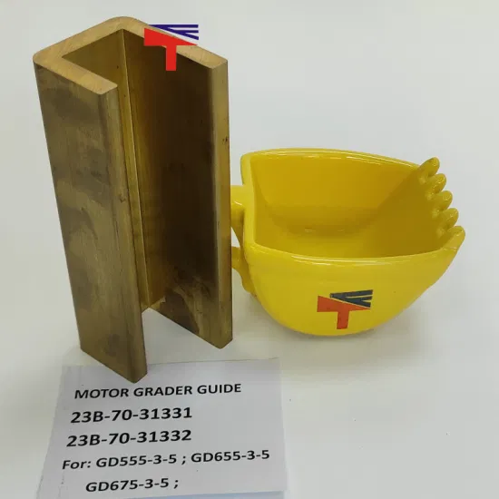 Guide Rail 23b-70-31331 23b-70-31332 for Motor Grader Gd675-3 Gd505 Gd511 Gd605 Gd705 Grader Accessories